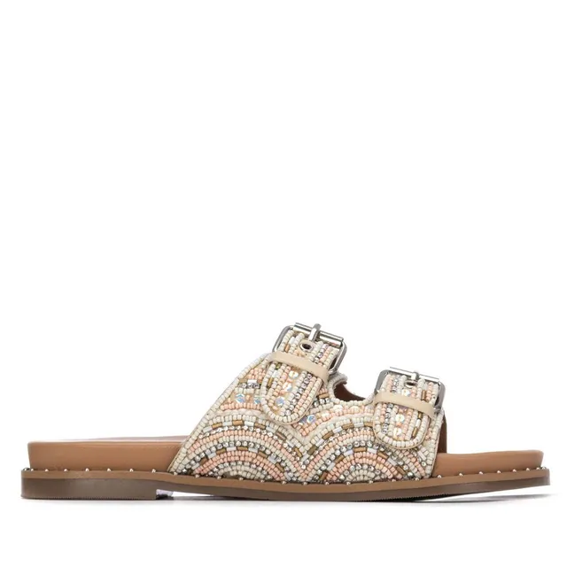 Carmela 16320004 sandale synthétique blanc strass