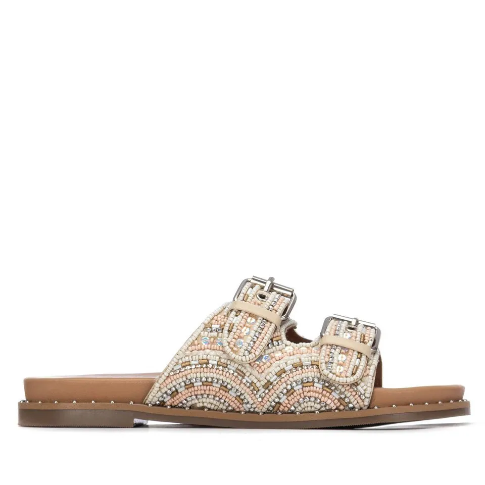 Carmela 16320004 sandale synthétique blanc strass
