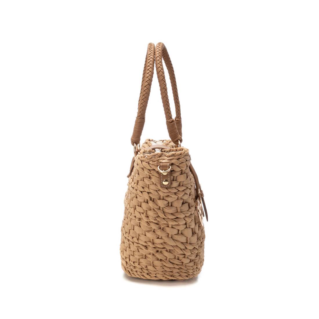 Carmela 186156 18615603 sac femme taupe rafia