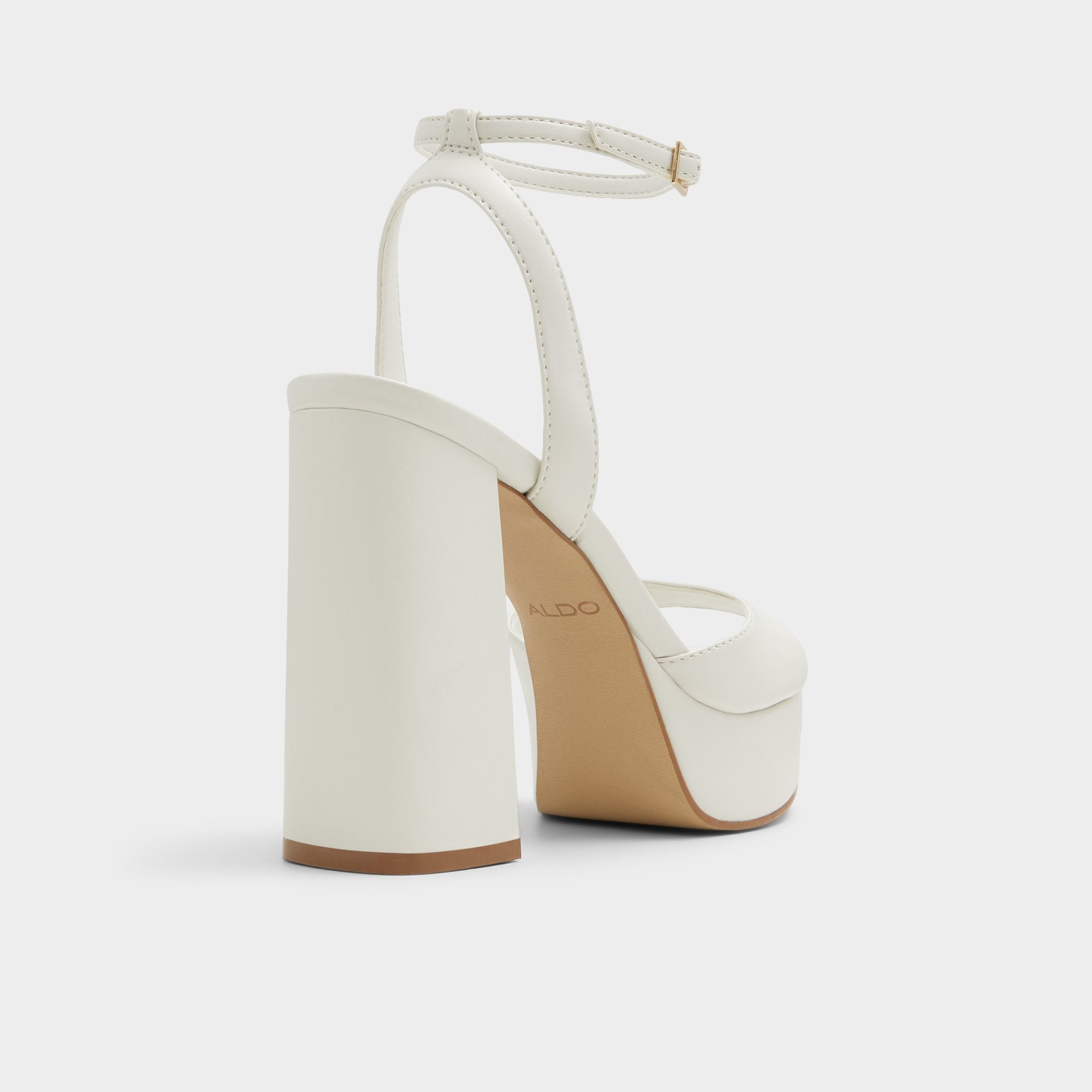 ALDO Valoria sandales talons compensés blanc