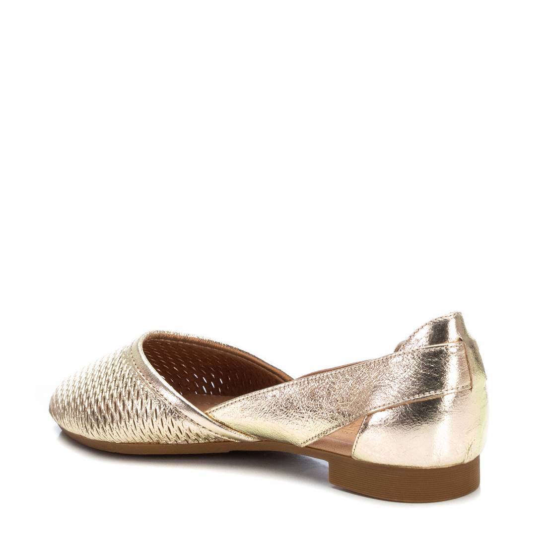 Carmela 16076009 ballerine cuir doré plat
