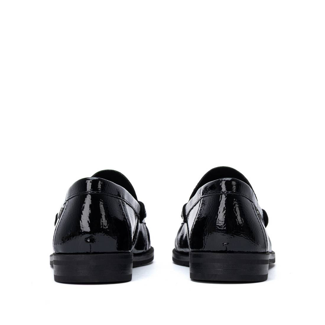 Carmela 16435702 mocassin verni noir plat