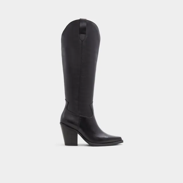 Aldo Nevada bottes western hautes noires