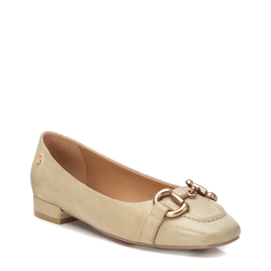 Carmela 16144901 ballerines cuir vert boucle métal