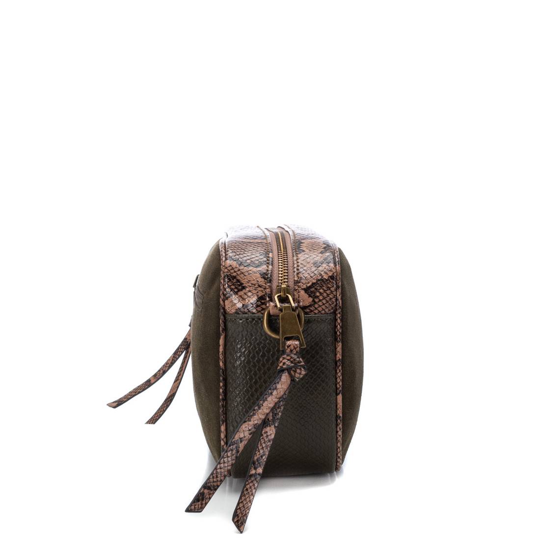 Carmela 18607201 sac bandoulière cuir vert 22 cm