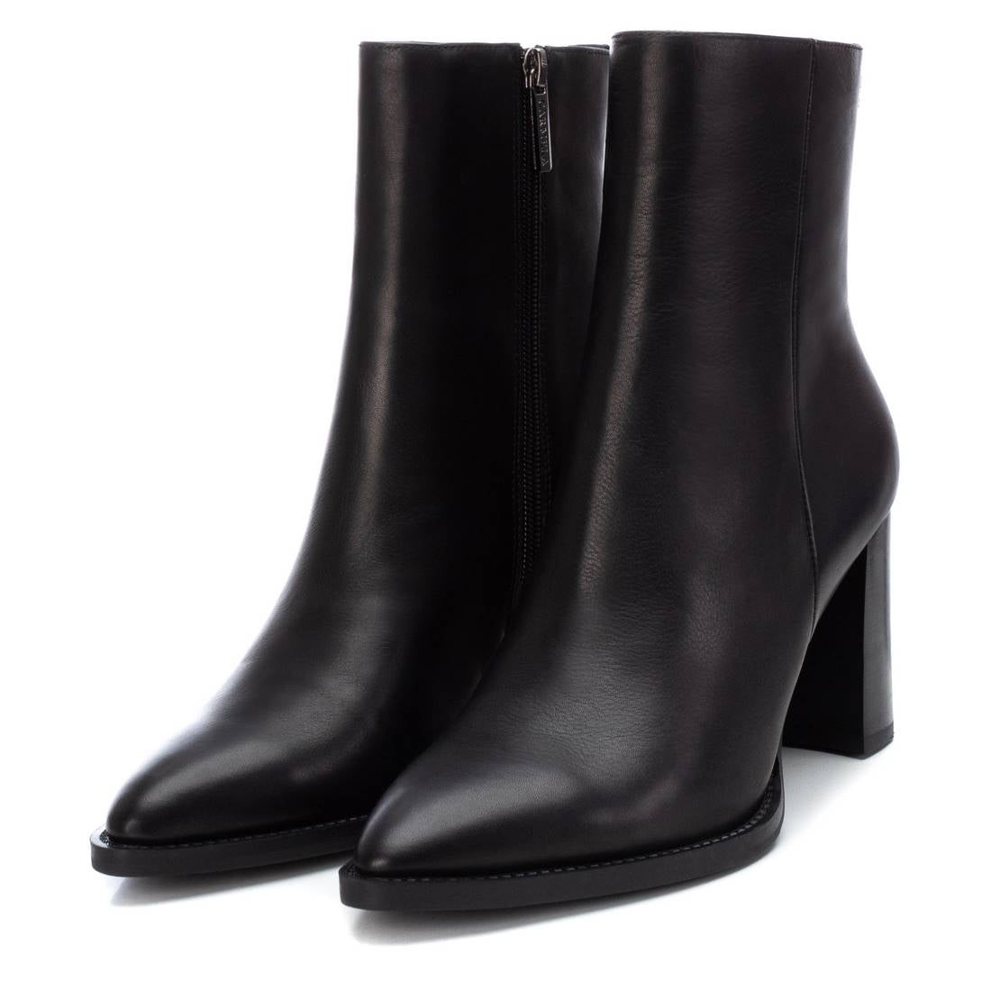 Carmela 16033601 bottine femme noire cuir talon 8 cm