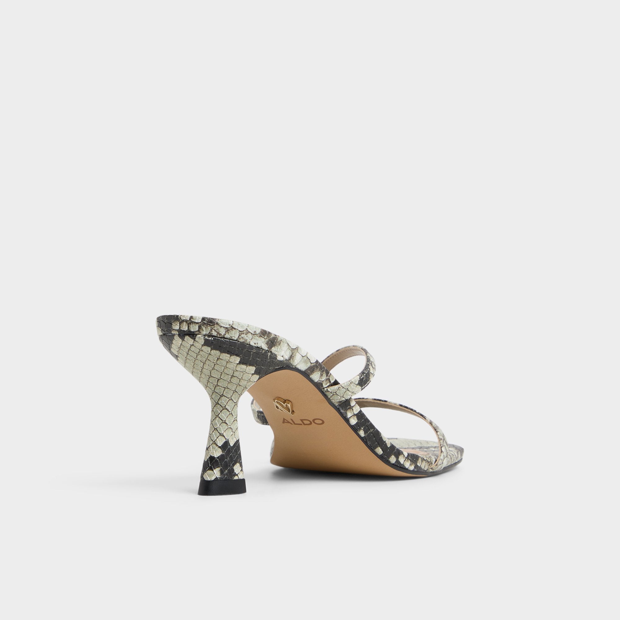 ALDO Calypsa sandales à talons brides blanches