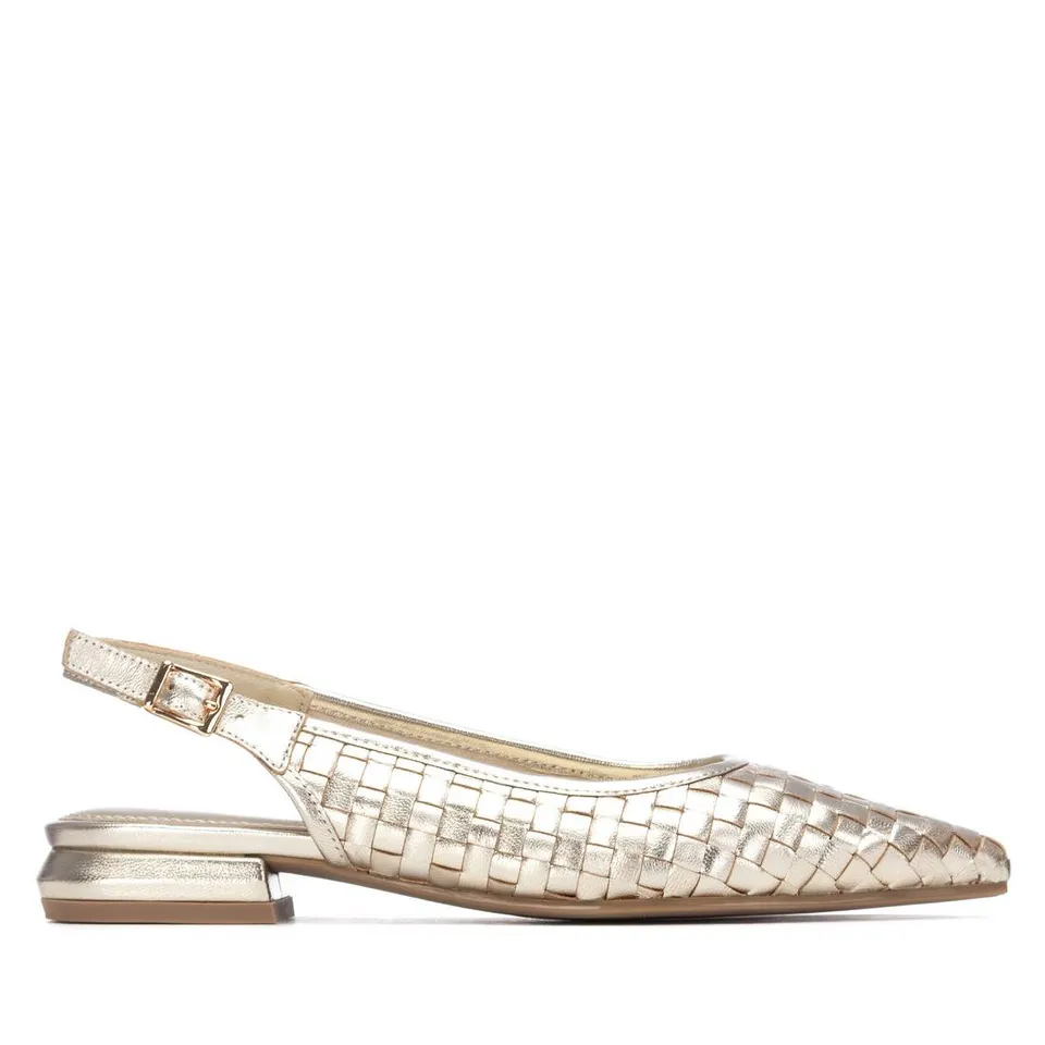 Carmela 16317602 sandale cuir doré bride cheville