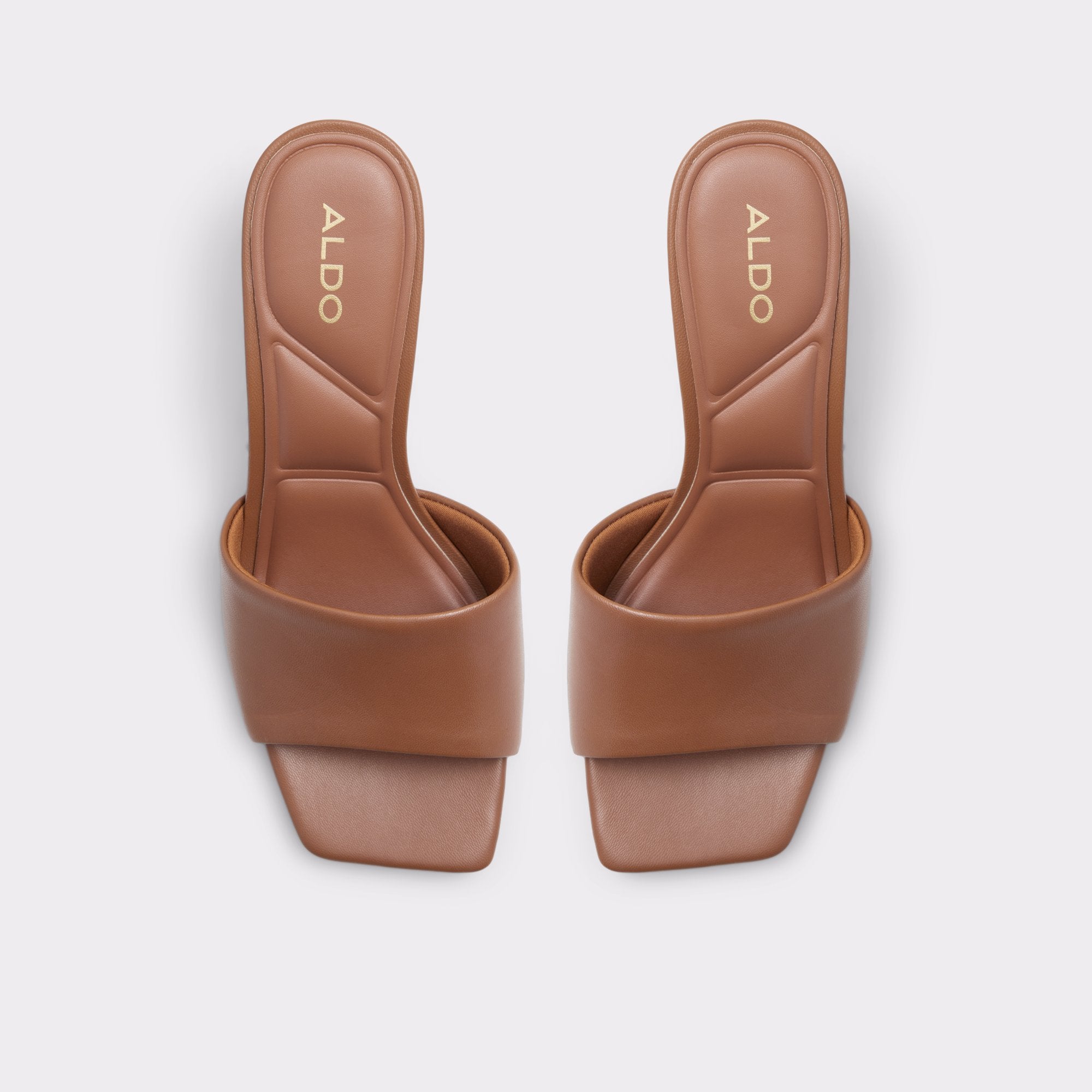 ALDO Vidish mules à talon bloc marron