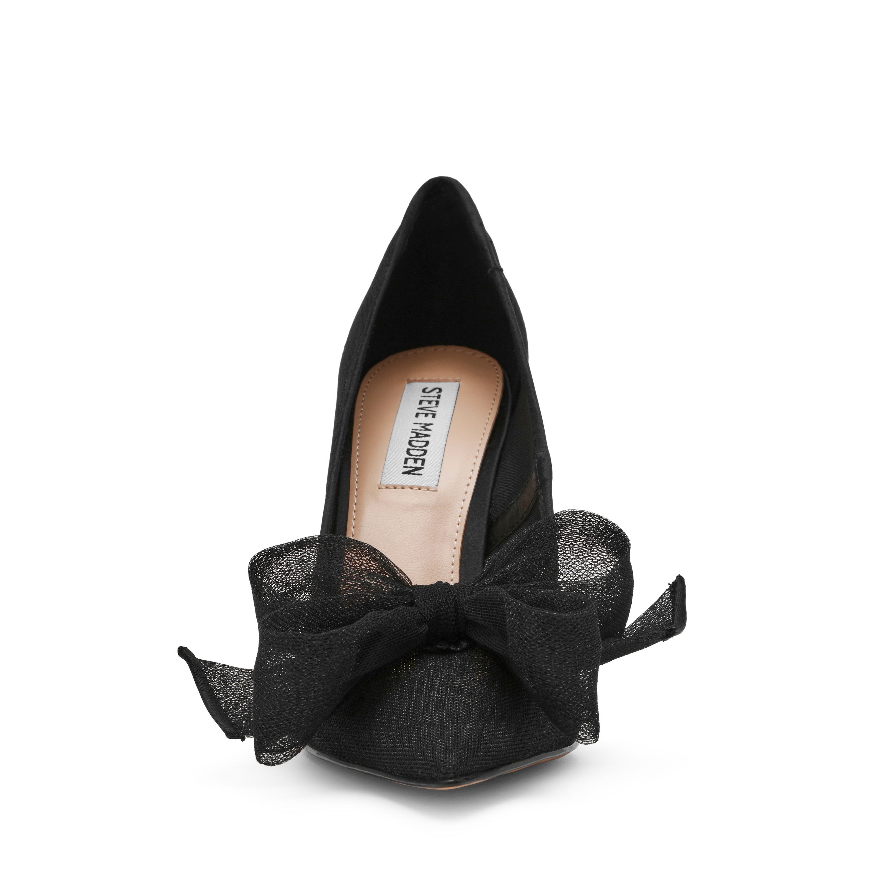 Steve Madden Taffy escarpin noir maille talon 11cm