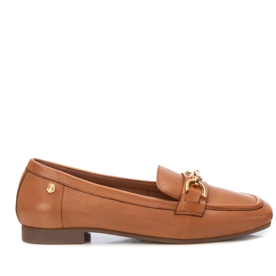 Carmela 16213801 mocassins camel cuir mors metal