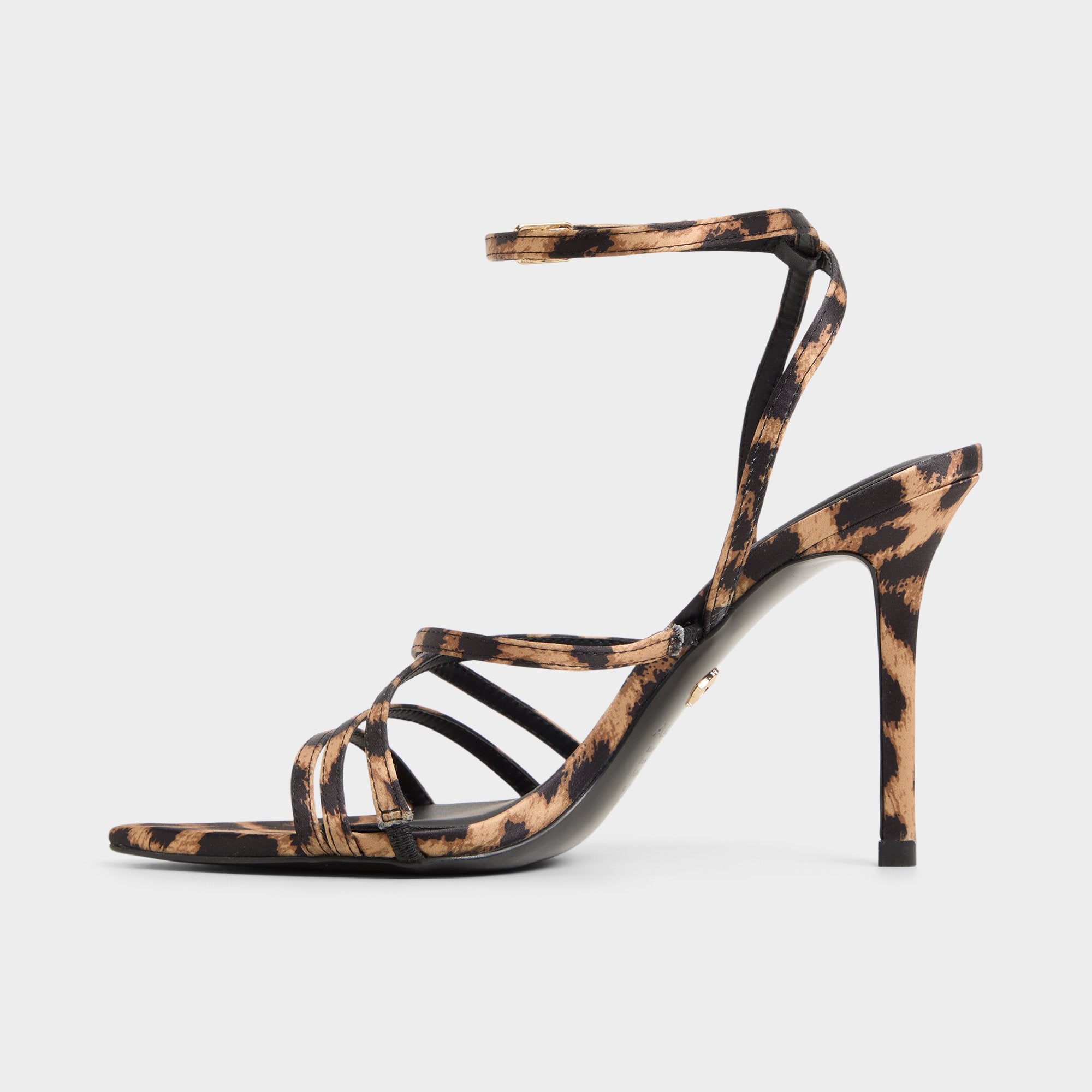 ALDO Solania sandales talon léopard satin