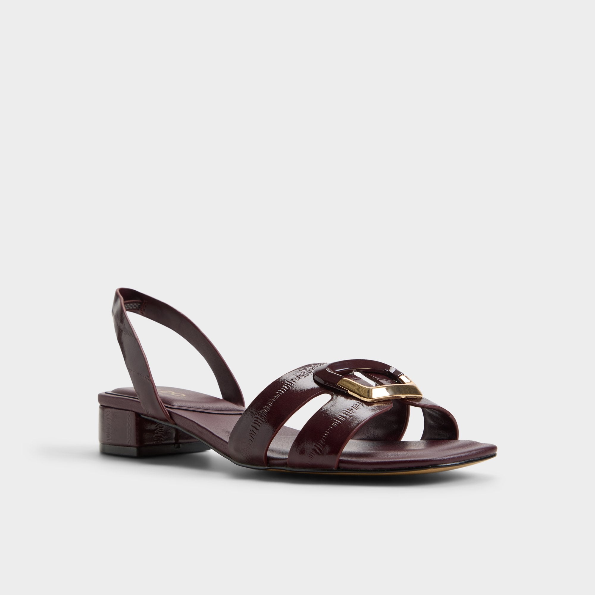 ALDO Alamaendar bottines bordeaux talon
