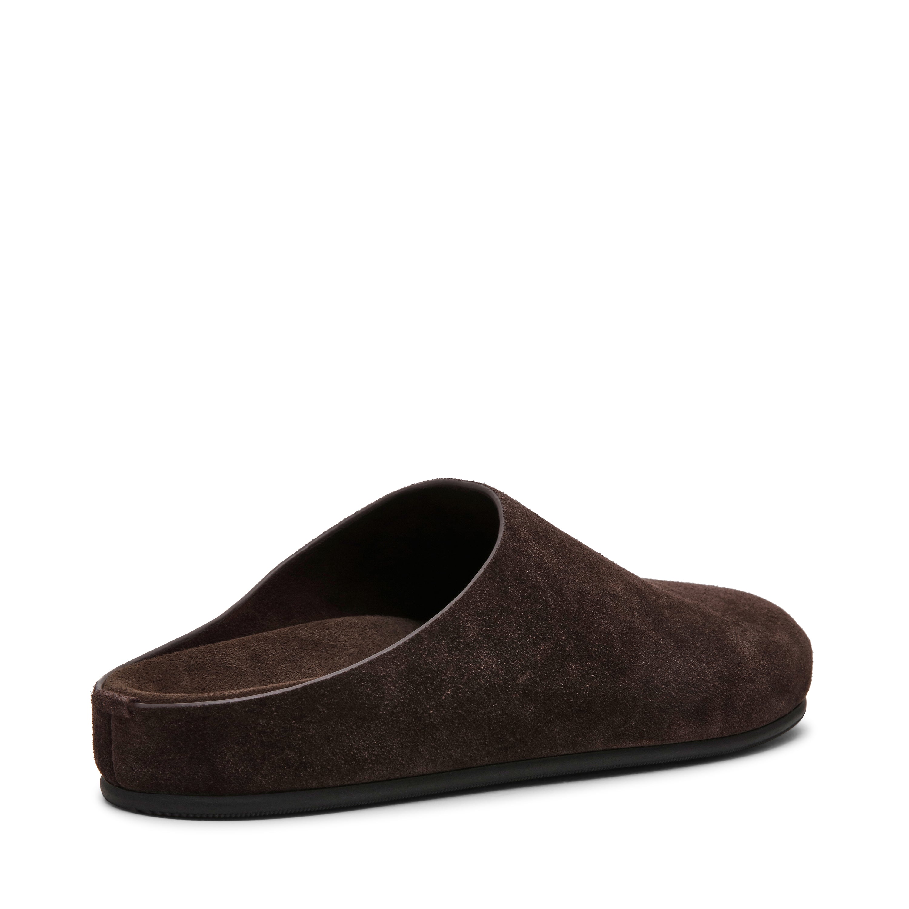 Steve Madden Fern mule daim marron plate 1,5 cm