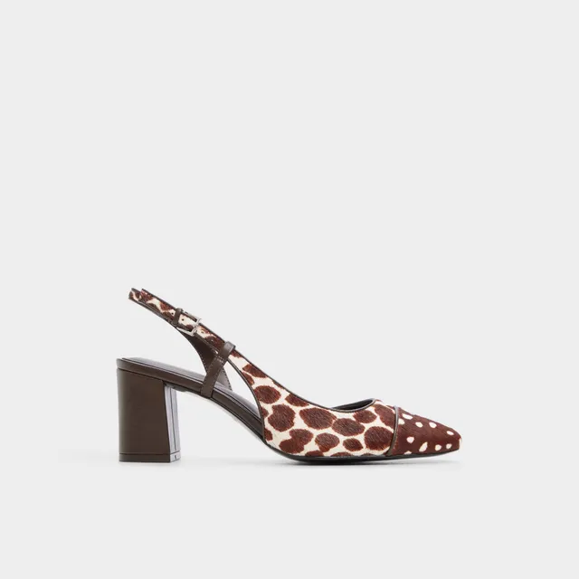 ALDO Emanuelle escarpins slingback dalmatien
