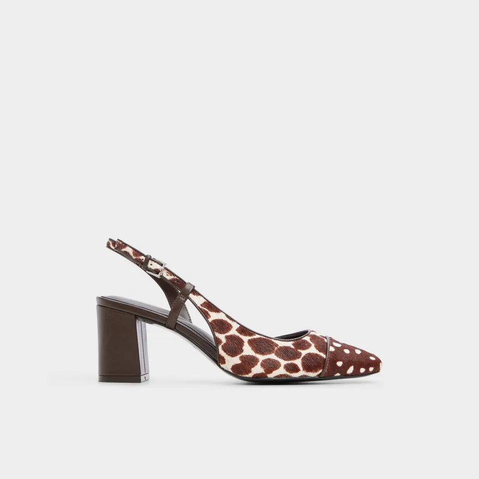 ALDO Emanuelle escarpins slingback dalmatien