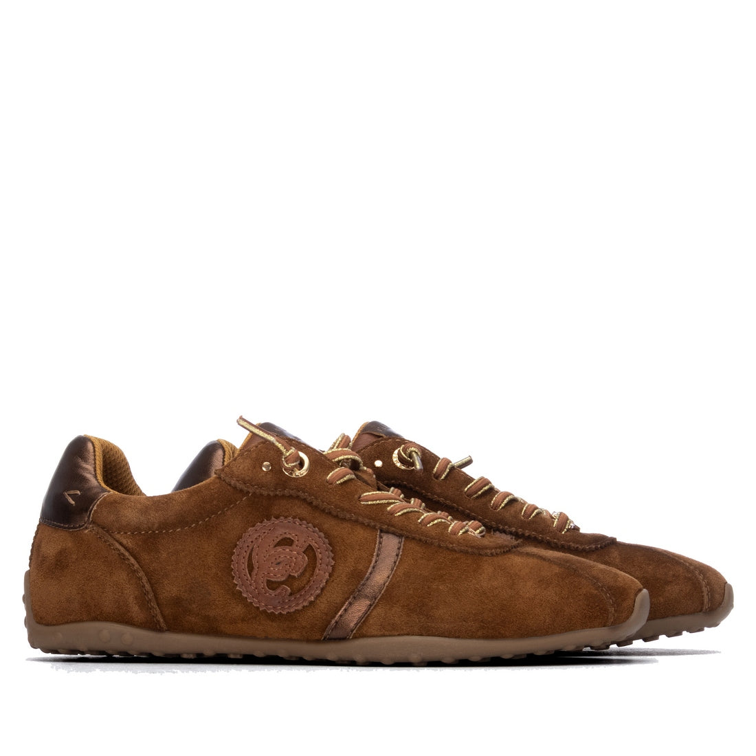 Carmela 16438301 basket femme camel cuir hiver