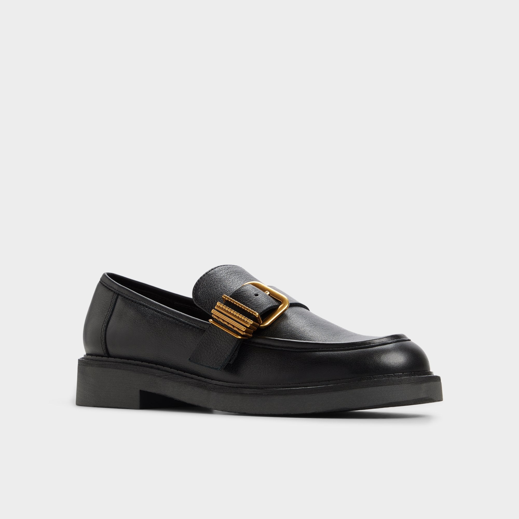 ALDO Kalya mocassins cuir boucle dorée