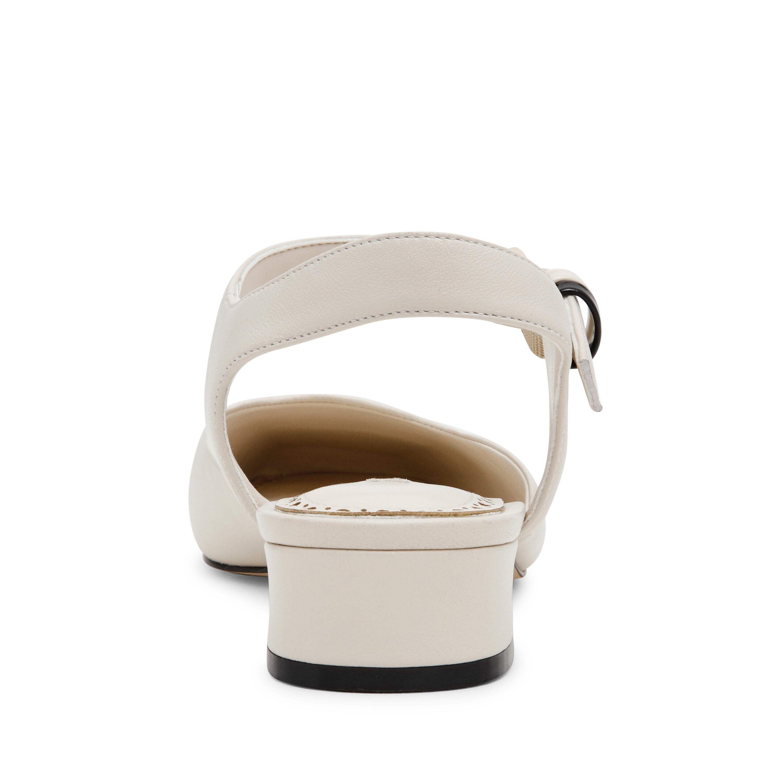 Steve Madden Novie ballerines cuir beige boucle 3 cm