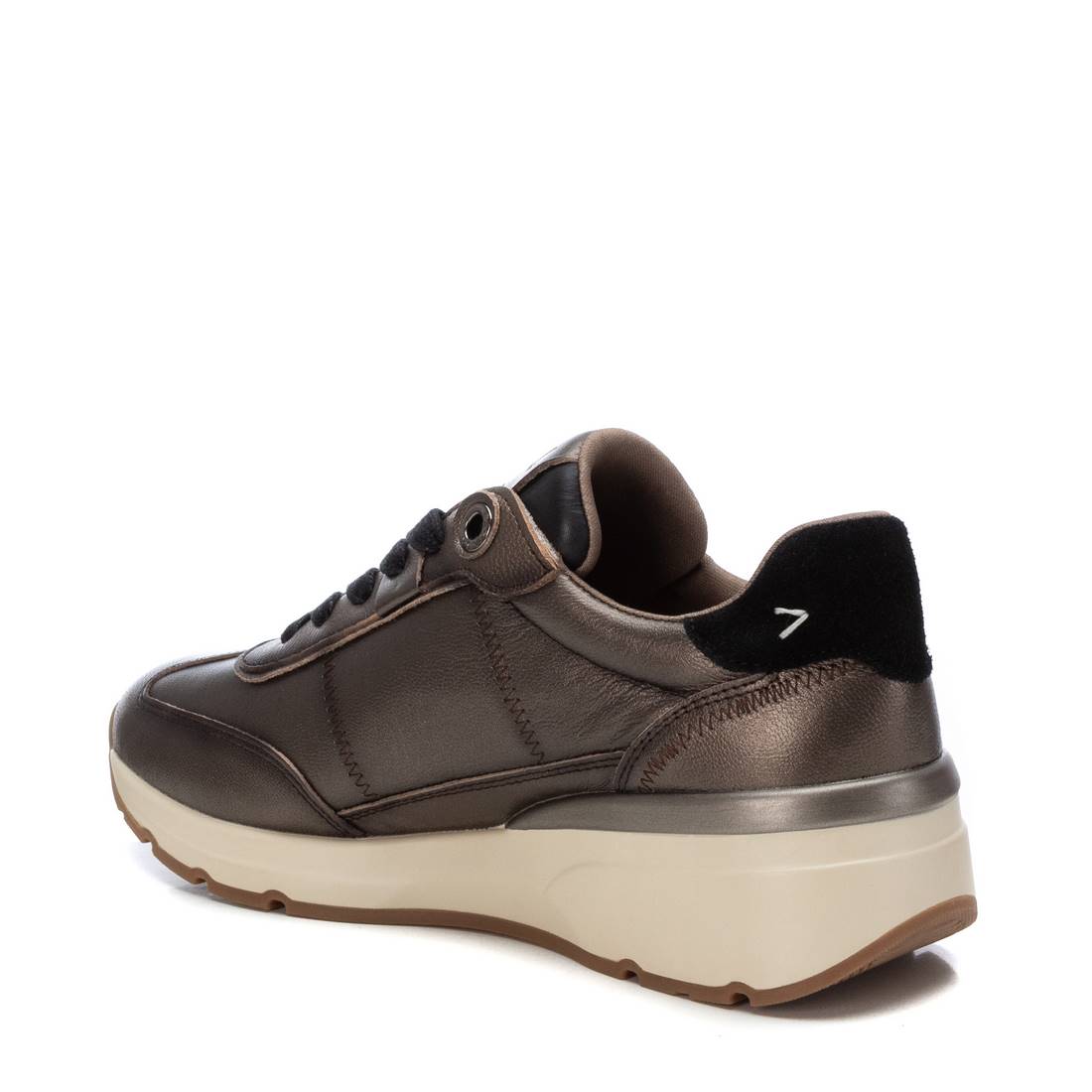 Carmela 16195502 baskets cuir gris