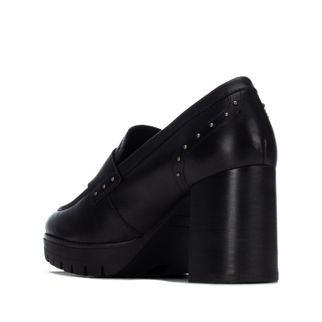 Carmela 16428101 escarpin cuir noir talon haut