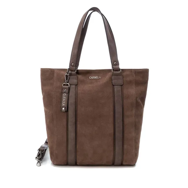 Carmela 18602606 sac shopper marron serraje