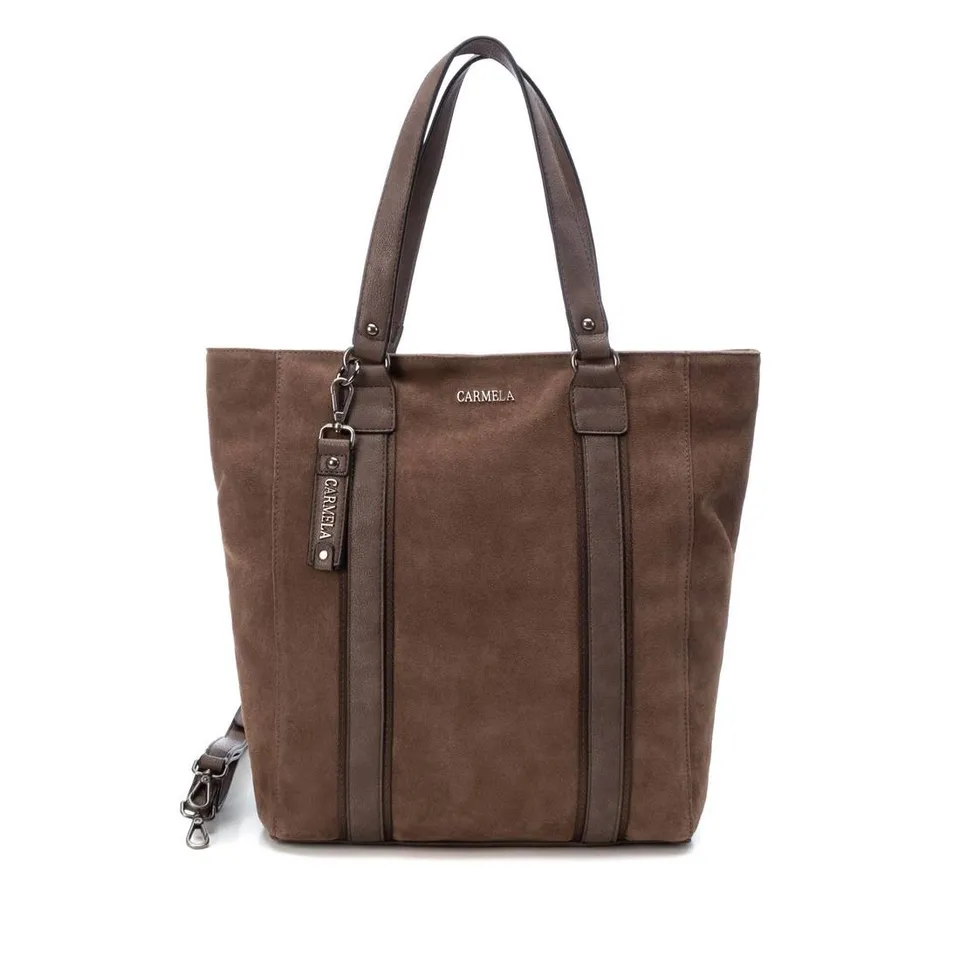 Carmela 18602606 sac shopper marron serraje