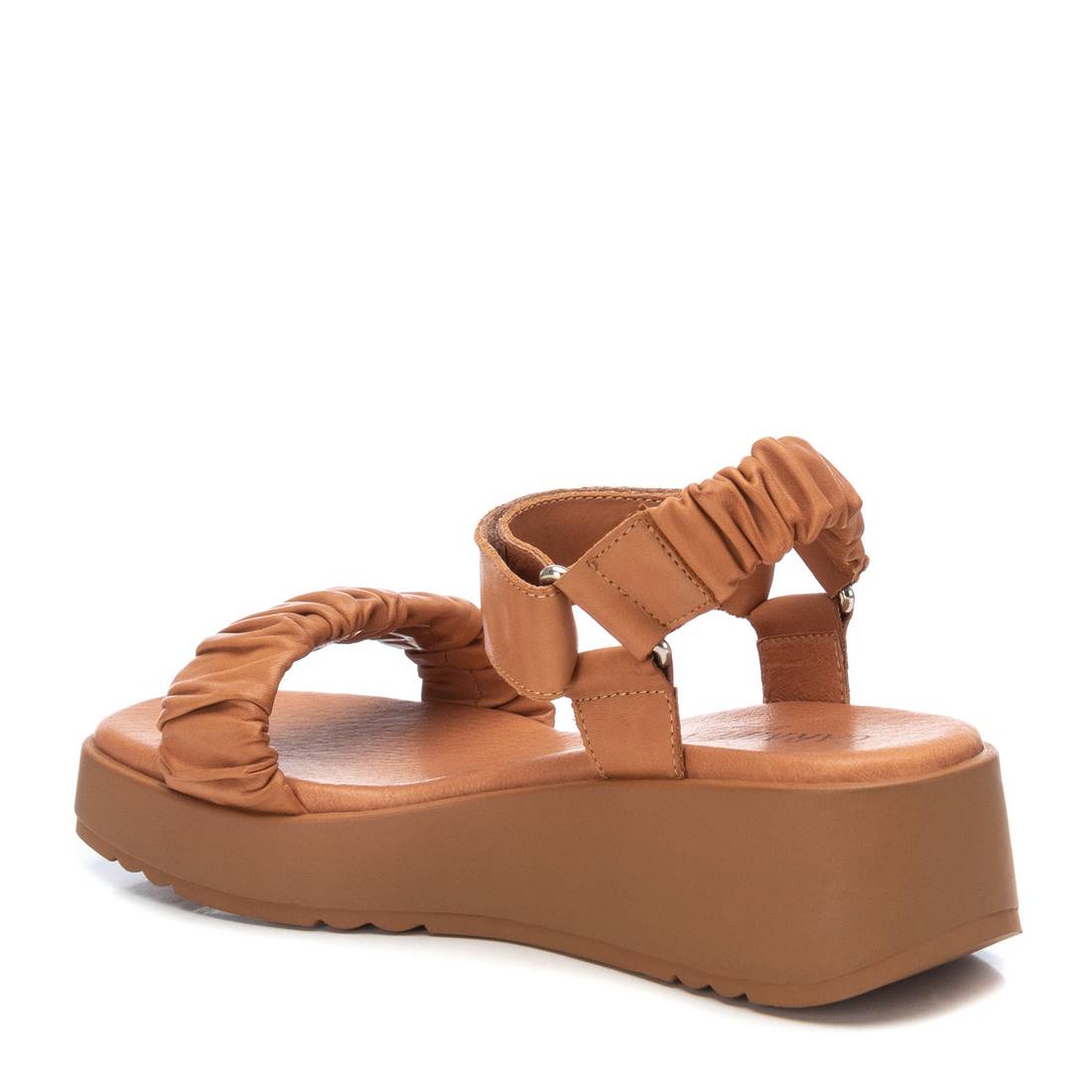 Carmela 16081108 sandales femme marron cuir plates