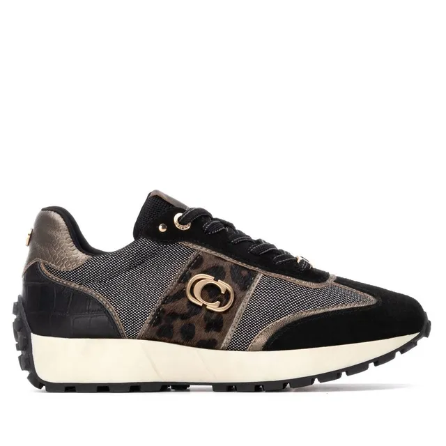 Carmela 16270203 sneaker effet cuir noir coco