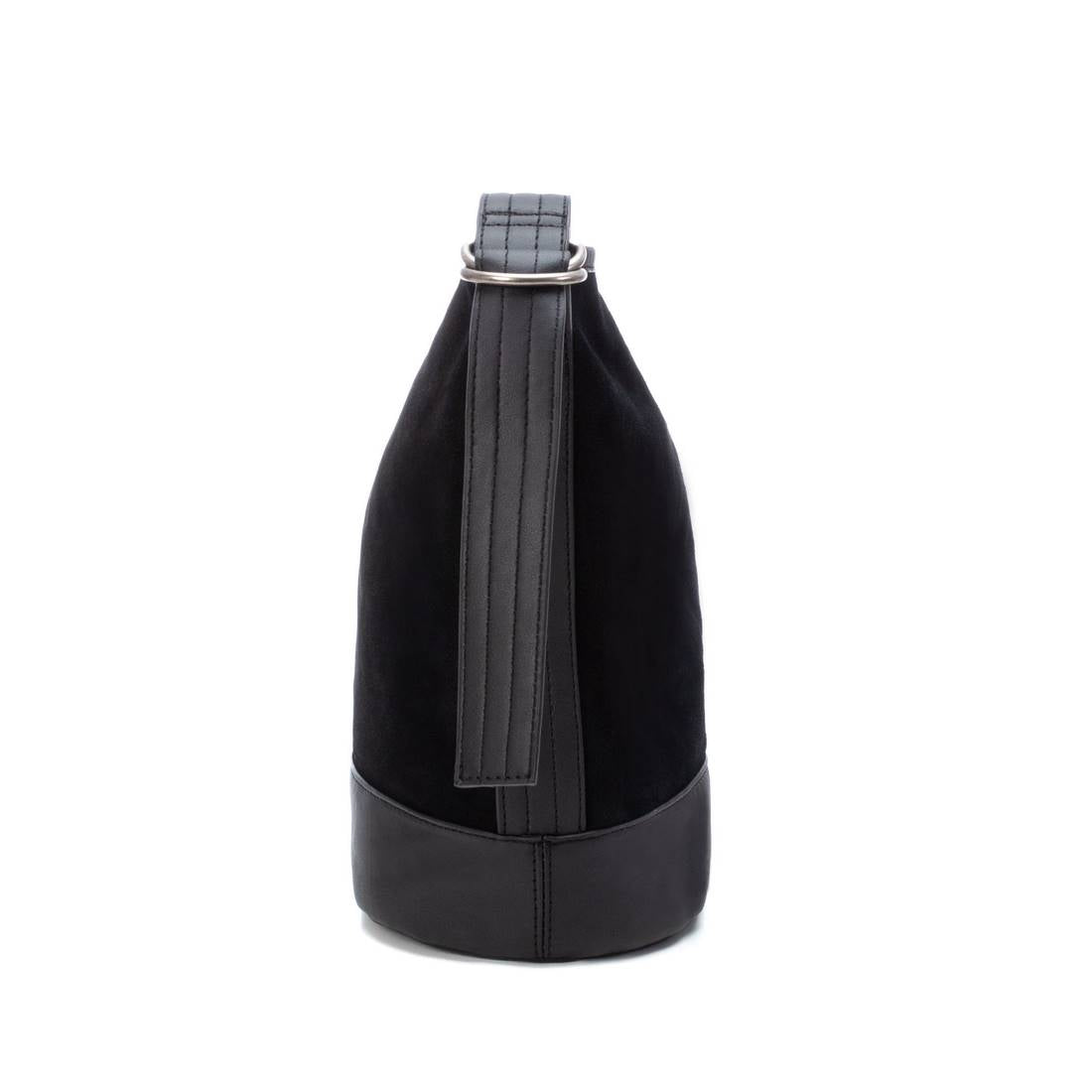 Carmela 18601601 sac bandoulière cuir noir 30 cm