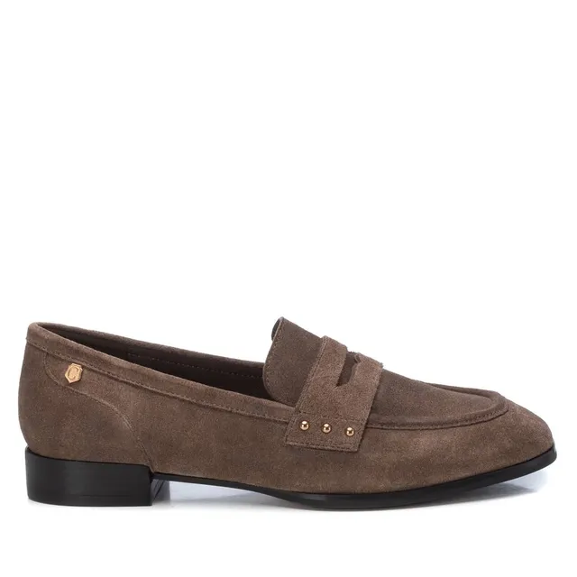 Carmela 16198702 mocassin femme marron cuir velours
