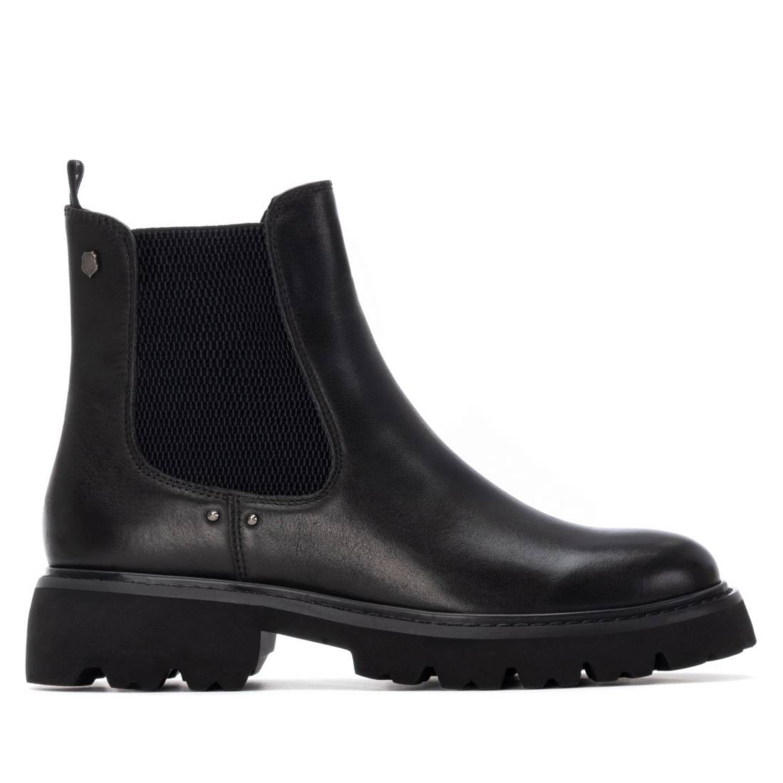 Carmela 16254602 bottines femme noires plates