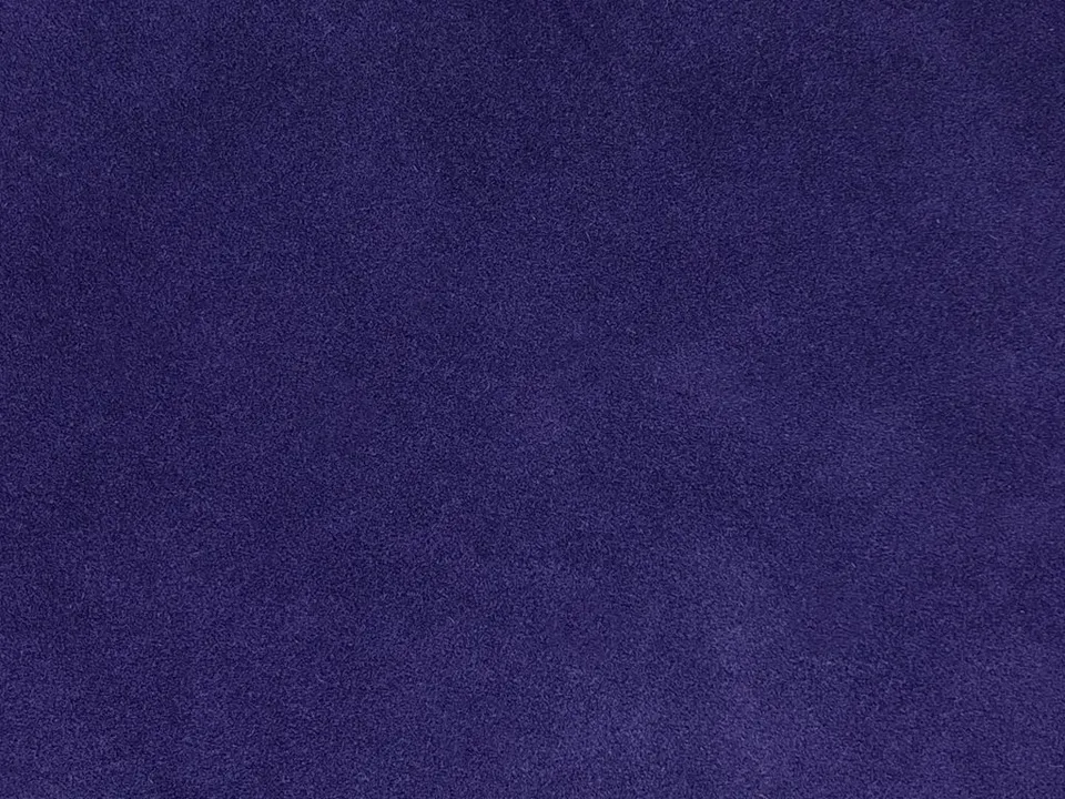 Dessine Moi Un Soulier velours violet échantillon tissu violet