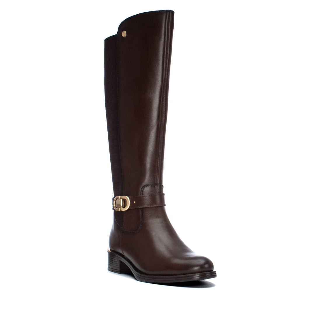 Carmela 16400703 botte haute femme marron cuir véritable