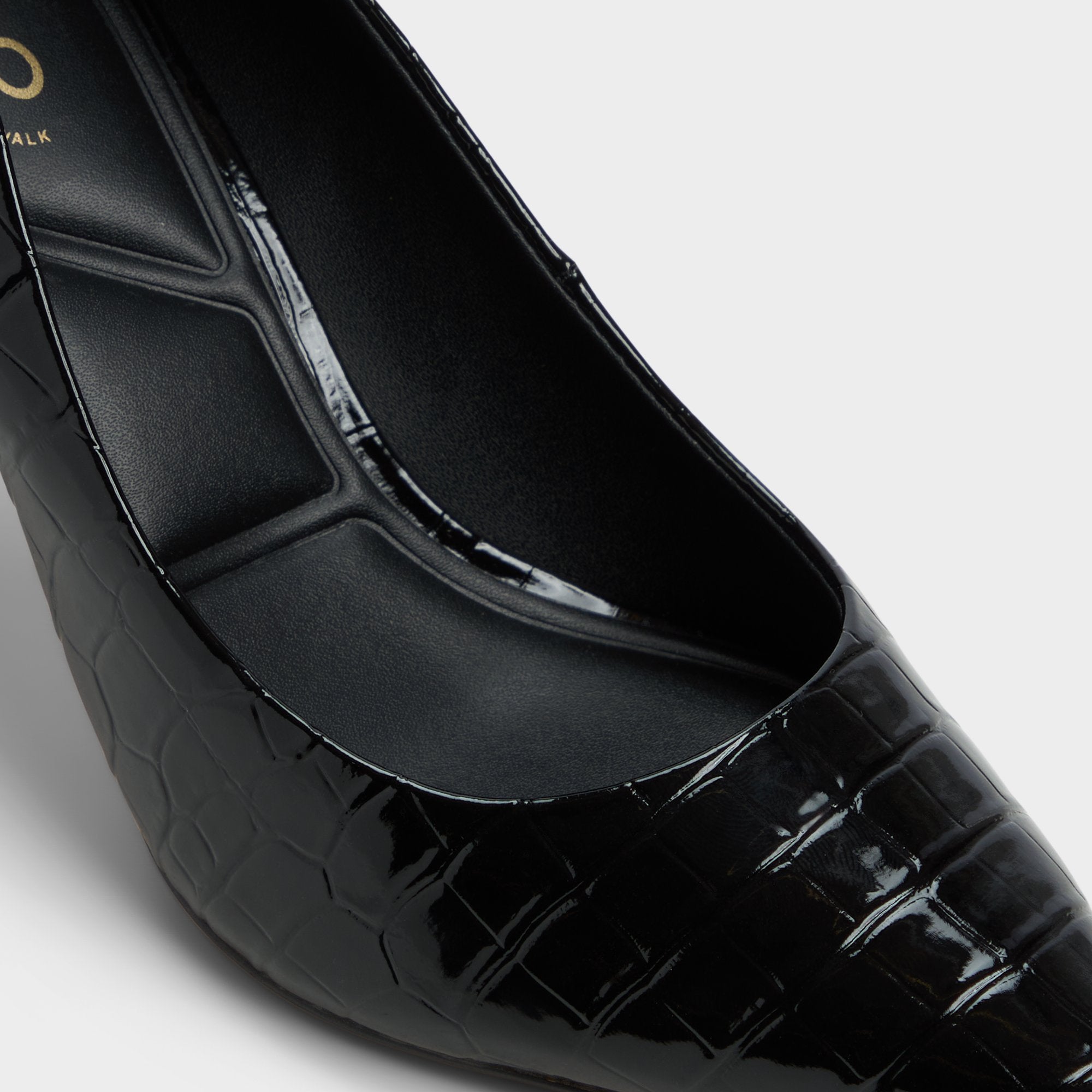 ALDO Kaitie escarpins noirs talon haut confort