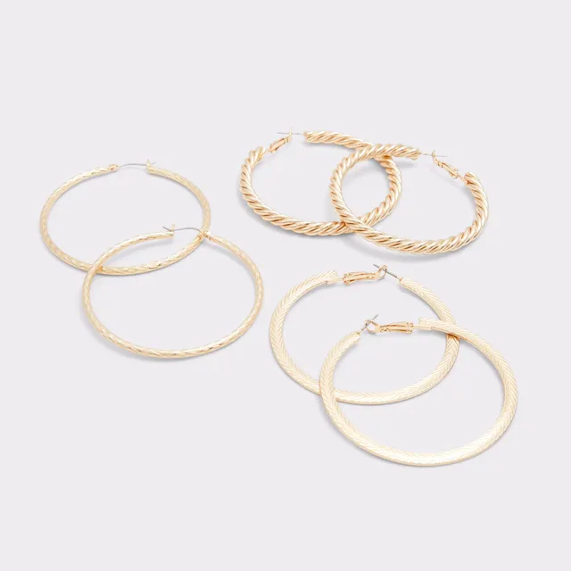 ALDO Babendro boucles d’oreilles créoles dorées