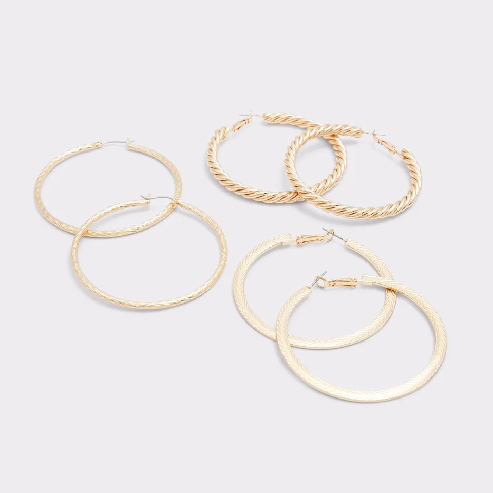 ALDO Babendro boucles d’oreilles créoles dorées
