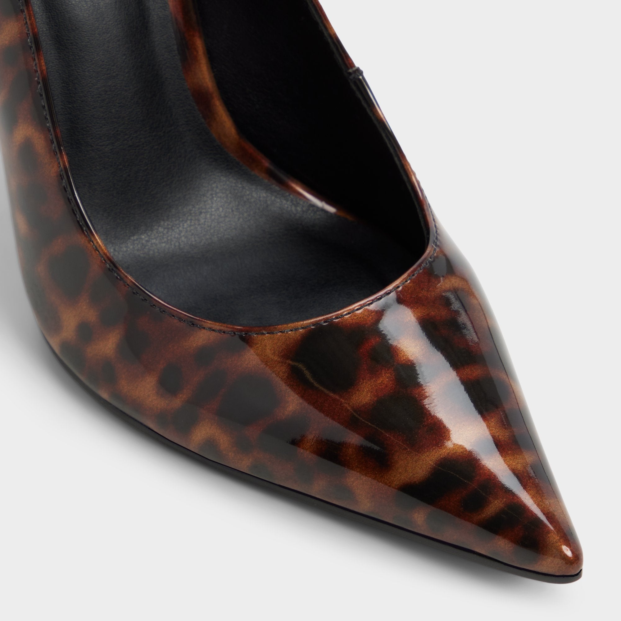 ALDO Antigua sandales à talon marron écaille