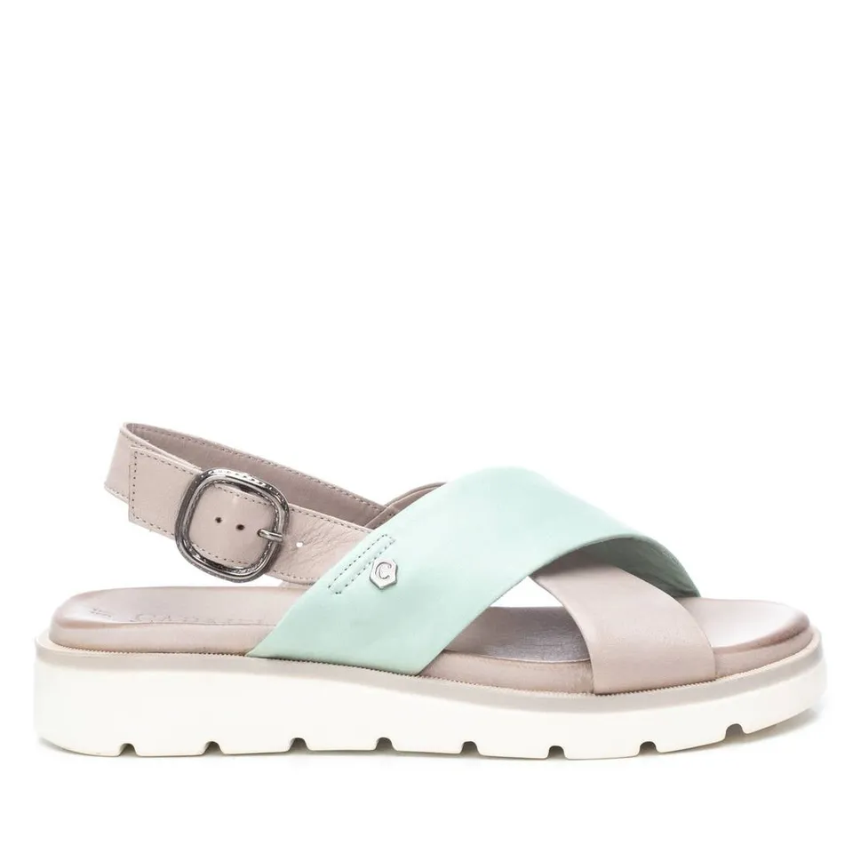 Carmela 160758 16075806 sandales cuir blanc