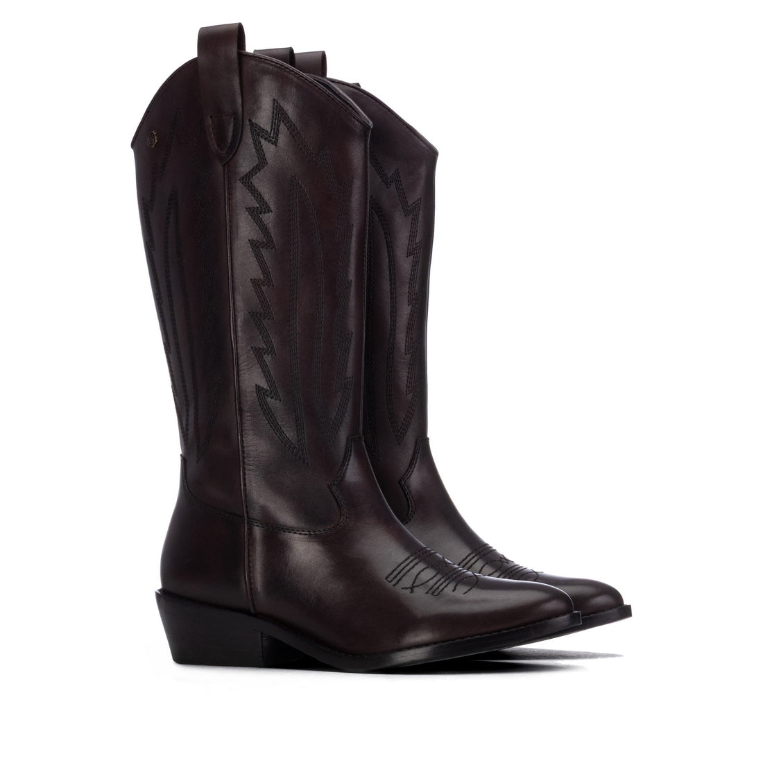 Carmela 16417402 botte campera cuir marron