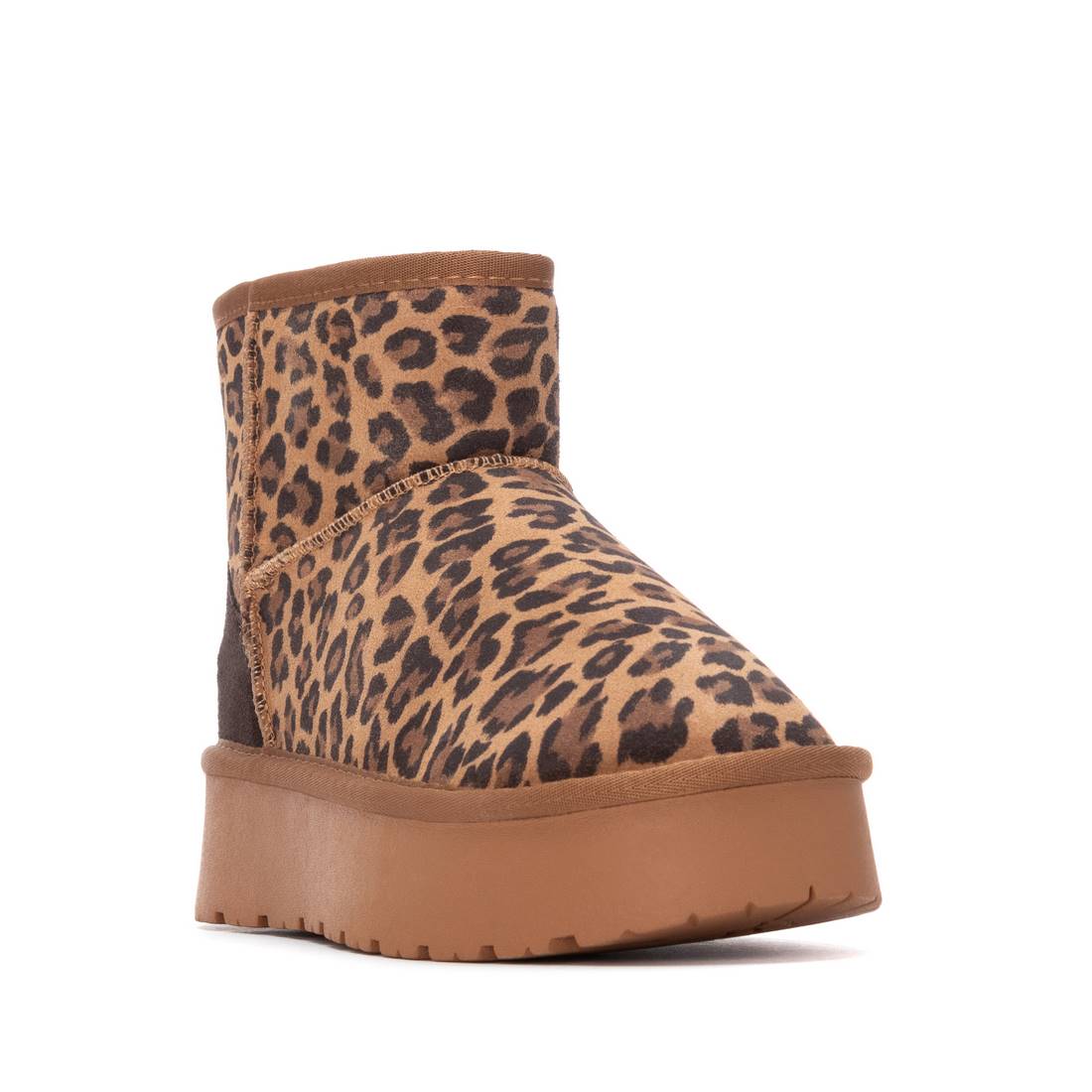 Carmela 16263206 bottine femme léopard fourrée