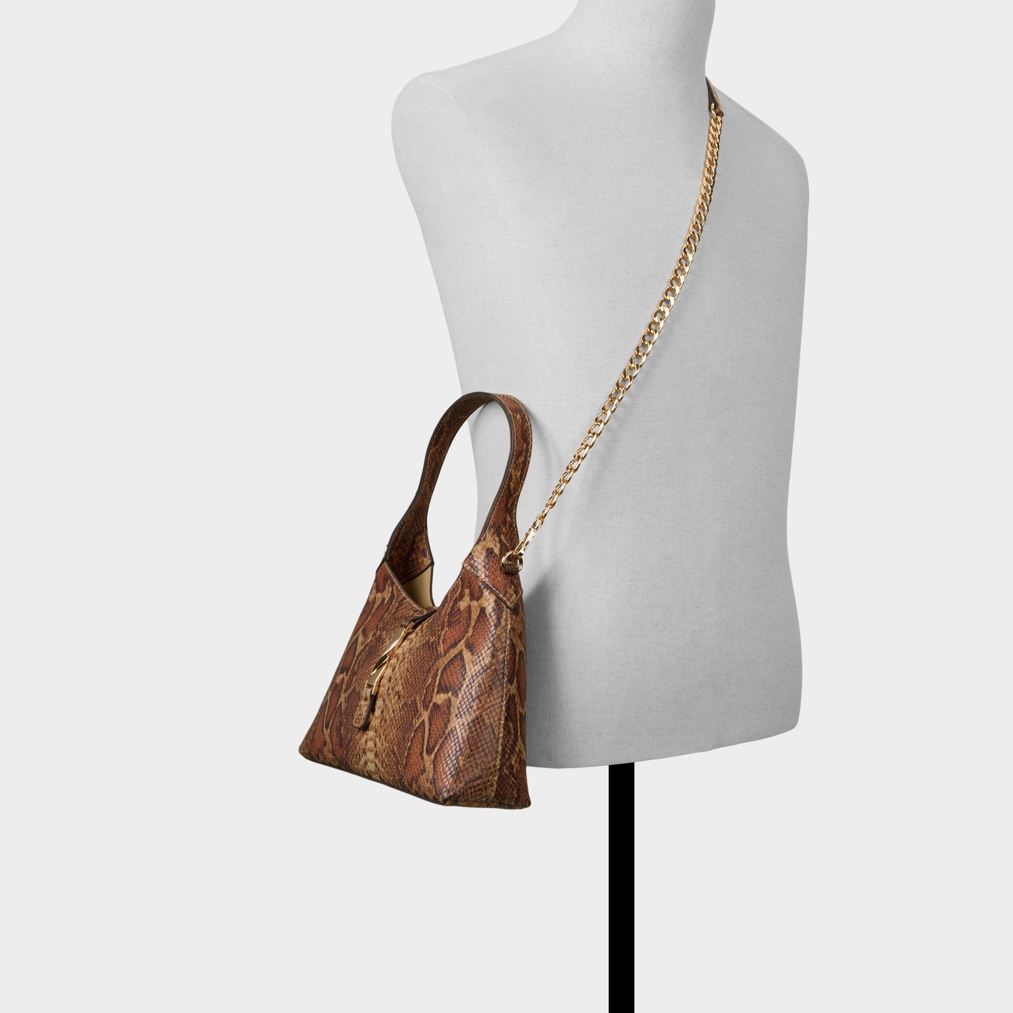 Aldo Harperminii sac hobo serpent marron