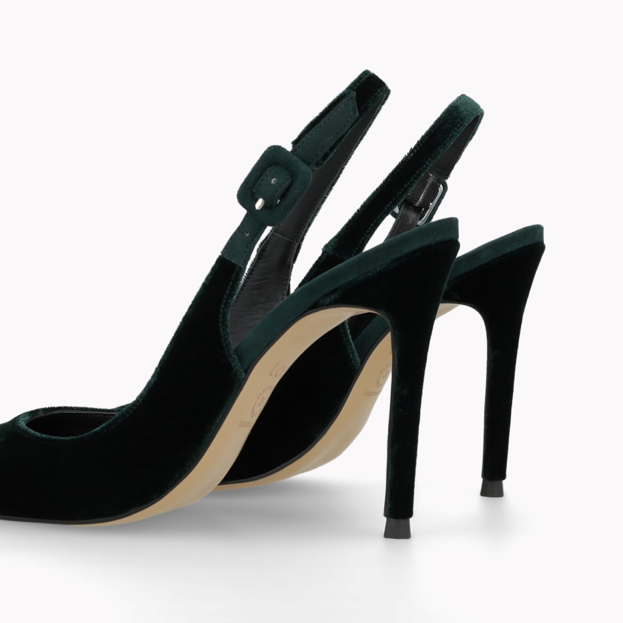 LODI ZILANDER-T escarpins verts cuir