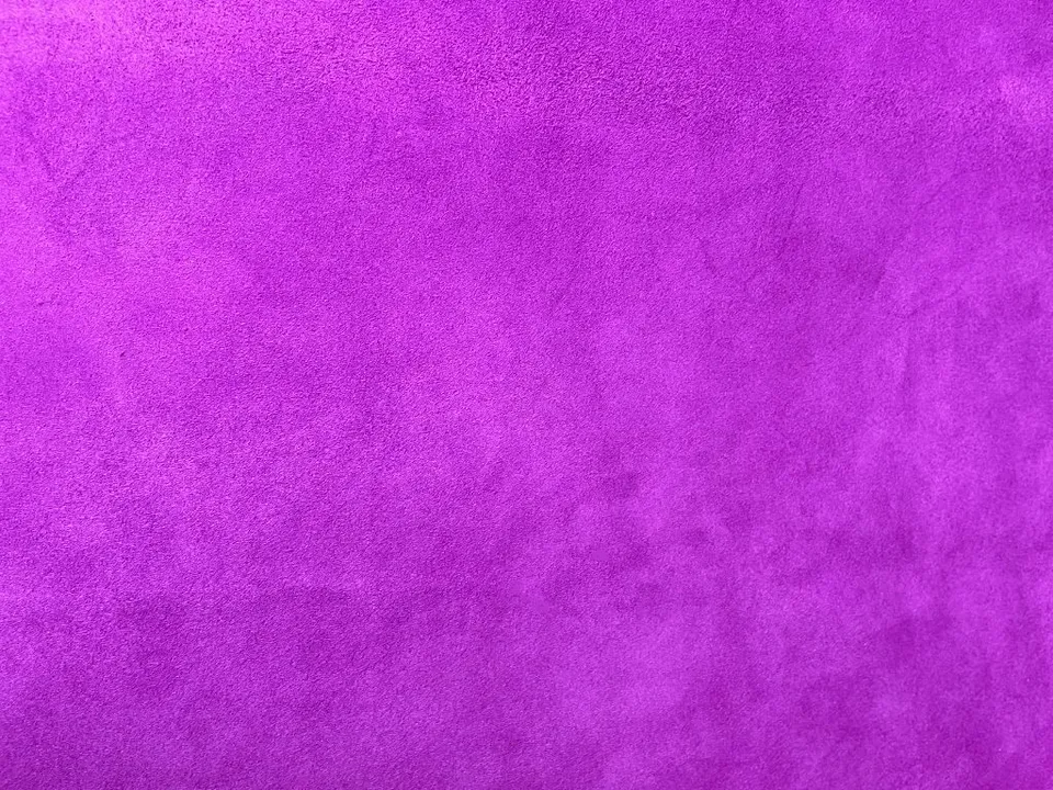Dessine Moi Un Soulier velours fuchsia échantillon tissu doux