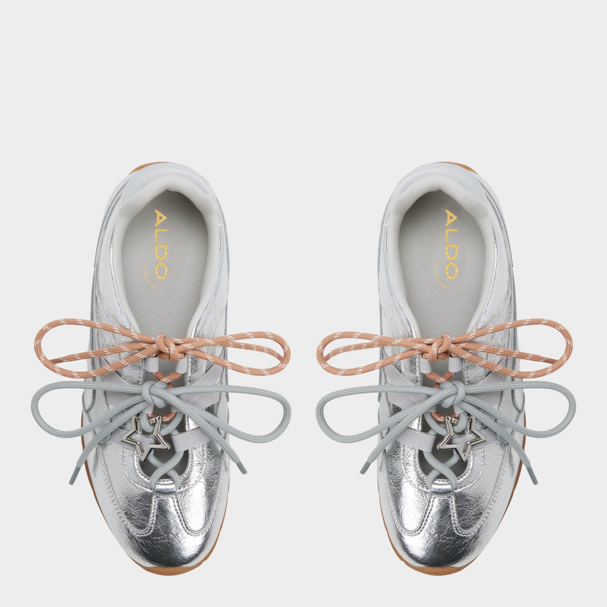 ALDO Prima ballerines métallisées confort ville