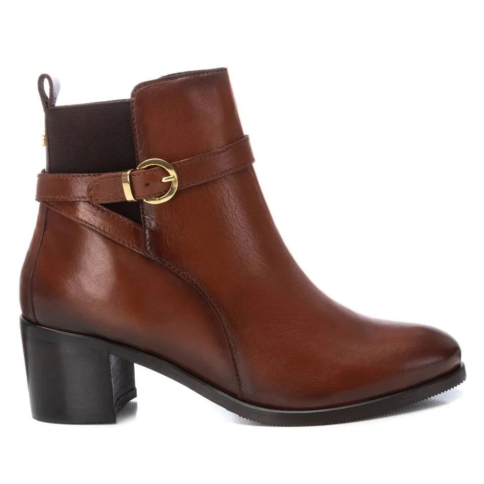 Carmela 16201901 bottine femme marron talon 6 cm cuir
