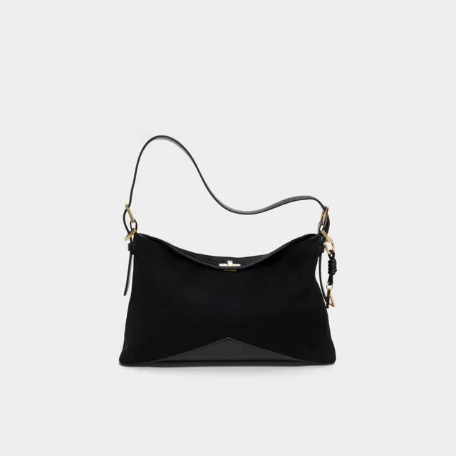 ALDO Jacq sac épaule suédine noir