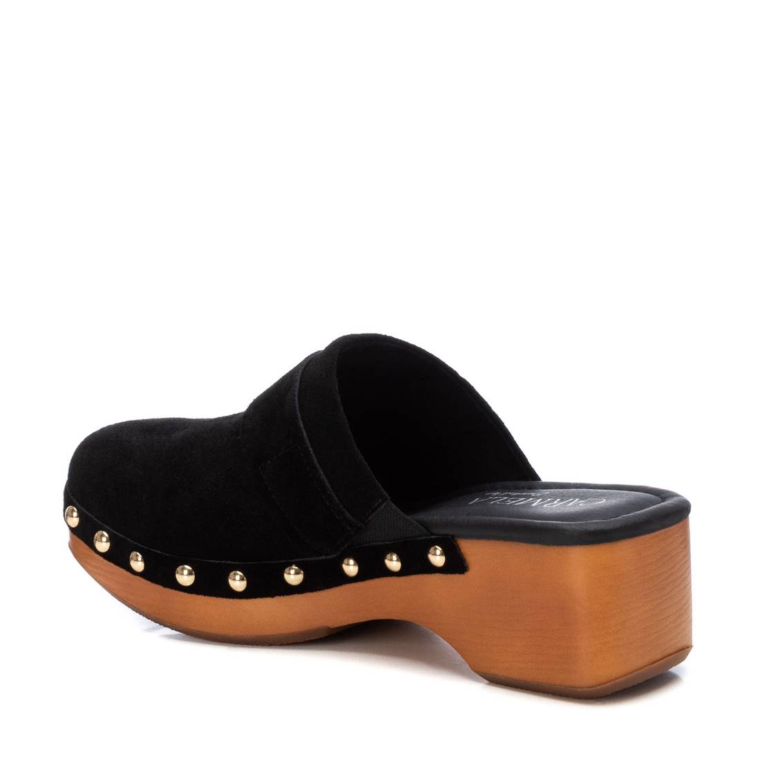 Carmela 16045210 sabot cuir noir talon 5 cm