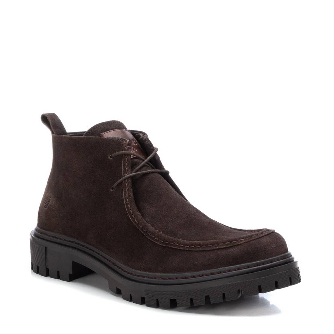Carmela 16121101 bottine homme marron cuir velours