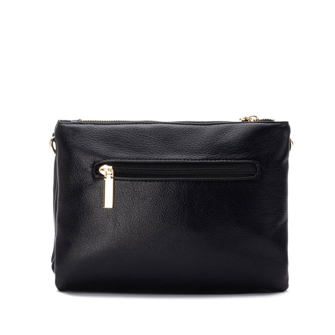 Carmela 18617403 sac bandoulière cuir noir 23 cm
